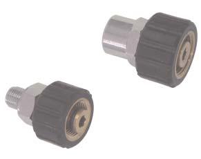 SCREW COUPLERS AND CONNECTIONS TWIST SEAL COUPLERS PART NUMBER IN-OUT QTY LIST PRICE 24.0085 M22x1.5 F - 1/4 F - 14mm 25 6.