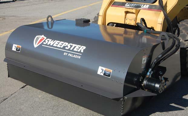 SWEEPERS FOR SKID STEER LOADERS SB Heavy Duty - SSL Collector Sweeper - Hydraulic Drive