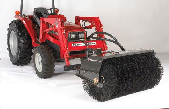 SWEEPERS FOR COMPACT TRACTORS Prime Mover Product Name Description Application Compact Tractor Loaders MRHL Compact Tractor Loader Angle Sweeper - Hydraulic Drive Cleanup, snow removal, pavement