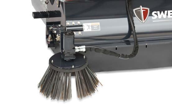 SWEEPER OPTIONS Sweepster has many options for the various sweepers they