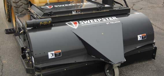 SWEEPERS Sweepster Sweepers are capable of handling all types of