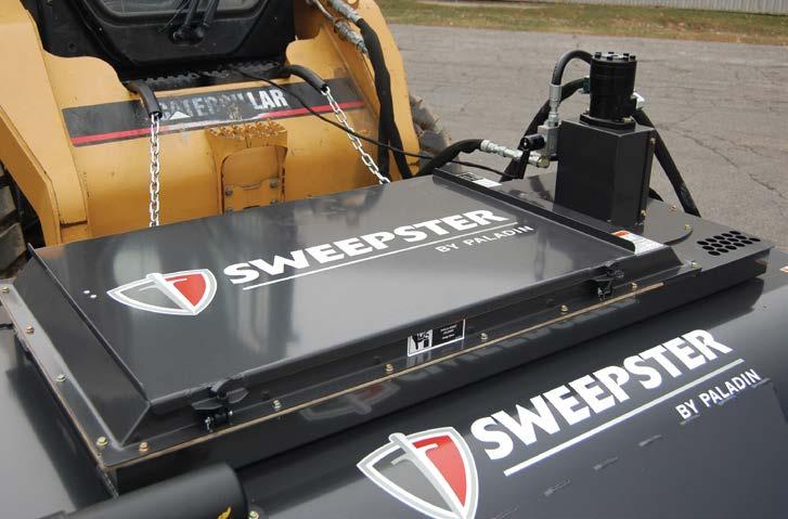 SPECIAL FEATURES Exclusive Patented Feature for Collector Sweepers Waterless Dust Abatement VS