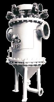 The Combi Filter is a combiatio of Separator ad Cartridge Filter.