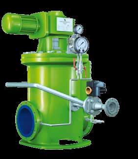100% Cleaig of the Filter Elemet Fie Filtratio Possible Low Wear, Without Movig Parts Eergy-Savig Operatio flow rate 5 m 3 /h to 10,500 m 3