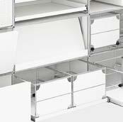 extension shelf 13 Metal angled shelf 14 Extension filing set with