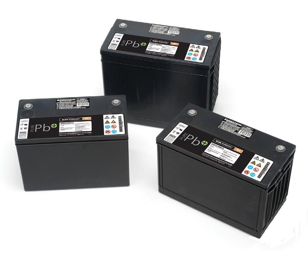 UPS 12-1121 PURE LEAD PLUS Valve Regulated Lead Acid Battery Designed for UPS Standby Power Applications 305-545 Watts per APPLICATIONS Data Centers Network Operations Centers Industrial Process