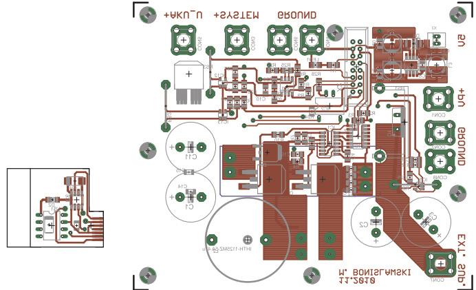 15: CAD design of the controller board;
