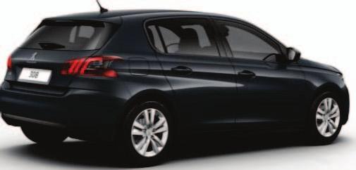 NEW PEUGEOT 308 HATCHBACK & SW: STANDARD EQUIPMENT BY VERSION - ACTIVE & ALLURE ACTIVE ACTIVE: With the perfect balance of character and strength, the Active trim