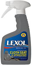 ) TWX T246R1 Lexol cloth seat and upholstery cleaner safely cleans interiors, and breaks down and lifts tough stains odor neutralizer Lexol Cloth Seat & Upholstery Cleaner (16.9 oz.