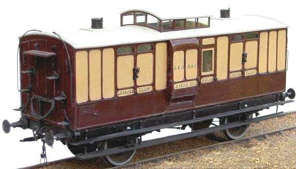 25ft CENTRE BIRDCAGE PASSENGER BRAKE VAN: PBV75 The kit contains printed styrene sheet for the sides and ends, including the solebars, for you to cut out.