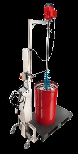 FLUX drum emptying systems VISCOFLUX VISCOFLUX lite / VISCOFLUX lite Ex The FLUX specialist for transferring higher-viscosity media that are just capable of flowing The drum emptying system VISCOFLUX