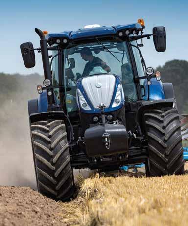 such as baling, mowing, high-speed transport and heavy duty draft work. These new models can be specifi ed with ISOBUS level 111 allowing two-way communication between the imlement and the tractor.