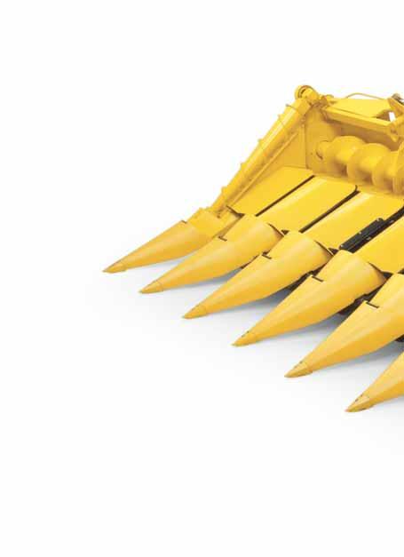 10 11 MAIZE HEADERS A PERFECT MATCH HIGH PERFORMANCE MAIZE HEADERS MATCH CR PRODUCTIVITY New Holland harvesting experts have developed a wide range of maize headers which are the perfect