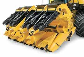 Like header. FLIP-UP HEADERS FOR TROUBLE FREE TRANSPORT Maize headers can be ordered in both the traditional rigid and in flipup versions for transport intensive operations.