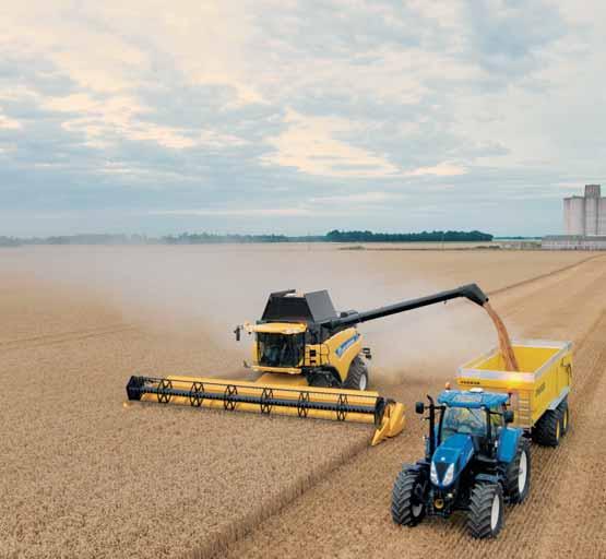30 31 PRECISION FARMING INTEGRATED YIELD AND MOISTURE SENSING INTEGRATED MONITORING FOR INCREASED YIELD AND CROP QUALITY The CR range of combines have been engineered by design with precision farming