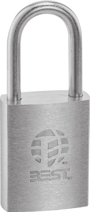 B Series Padlocks GENERAL INFORMATION At the heart of every Stanley/Best padlock is a standard key removable core that is interchangeable throughout most of the entire line of BEST products.