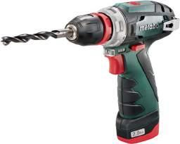 torque, hard 10.8 Volt 34 Nm Drill diameter in Steel/Wood 10 / 22 mm No-load speeds Chuck capacity Weight (with battery pack) 0-360 / 0-1,400 /min 0-10 mm 0.