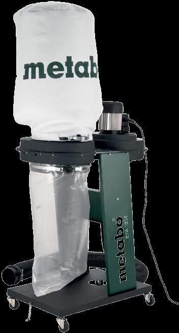 Weight 840 x 330 mm 0-3 mm 35 kg Huge range of accessories available, visit: www.metabo.