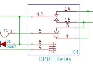 Spike Relay Reverses the Output Voltage or Shorts the