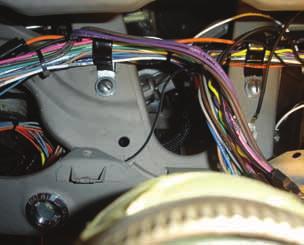Prior to installing the Main Dash Harness, obtain the Fuse and Flasher Kit 510557. Plug all of the Fuses in the Fuse lock (see page 14 for the location of the fuses).