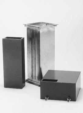 Silencers The silencer offering varies with the dust collector model. Three types of silencers are available for Cabinet Dust Collectors - stack silencers, chamber silencers and attenuators.
