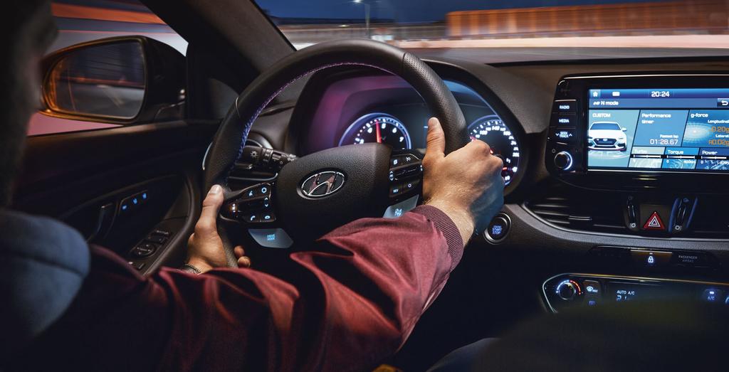 Power at your fingertips. The i30n puts you right in control. Its intuitive layout helps you make tiny adjustments along the way, so you can make the most of every minute.