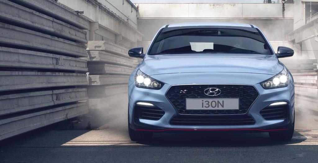 The i30n makes a powerful statement right from the outset.