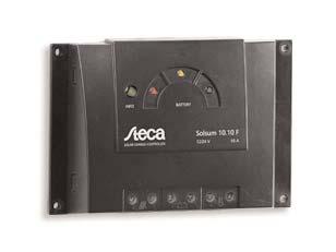 44 Charge Controllers / Regulators /PR Controllers Solar Charge Controller The simplicity and high performance of the Steca PRS solar charge controller makes it particularly appealing.