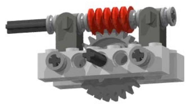 6. Worm Gears A worm gear is a screw which usually turns along a spur gear.