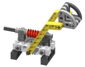 Worm Gears are Self Locking You can turn the input shaft to drive the output shaft, but you cannot turn the