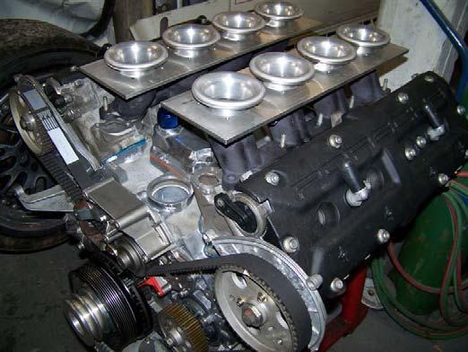 Final Assembly: These pictures show one possible conclusion to the intake manifold