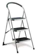 A C C E S S E Q U I P M E N T Description H x W x D (mm) Order Ref Steel Static Handy Steps 380 x 440 x 655 SSHS2 Topstep - 3 Tread Step Ladders Foldable for easier storage