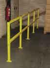 Product Description H x W x D (mm) Order Ref Safety Barrier Initial 1000 x 1000 x 50 MSBSI Safety Barrier Extension 1000 x 950 x 50 MSBSE Fork Lift Safety Cage Features: Designed to provide safe