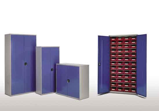 S M A L L P A R T S S T O R A G E Topstore - Container Cabinets Topstore Container Cabinets come fully assembled and their robust all-steel construction offers flexible and secure storage for the