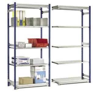 S T O R A G E / S H E L V I N G E Q U I P M E N T Toprax - Bolt Free Adjustable Shelving Toprax is a high quality, fully adjustable bolt-free shelving system, requiring no special fixings.