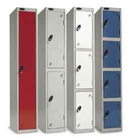 L O C K E R S / C L O A K R O O M E Q U I P M E N T / C A B I N E T S Standard Lockers The choice is yours, from 1 to 8 doors.
