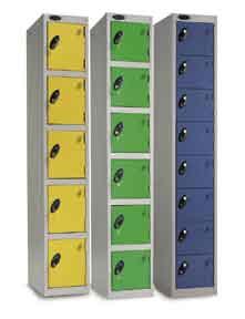 Lock and Door Options All lockers are supplied as standard with Cam Locks. Other locking options are available. (Please contact our Sales Department).