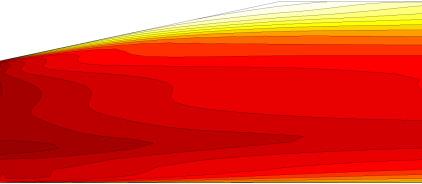 is circumferentially averaged. Therefore the OTL and passage core flow contributions are pre-mixed at diffuser inlet.