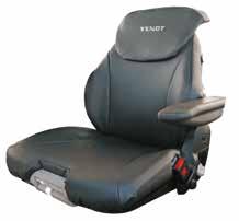 3 Seat covers & floor mats Seat covers and floor mats for Fendt machinery Our seat covers Standard seat cover for all seats without seat climate control Two different fabrics have been combined here