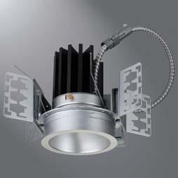 DESCRIPTION 4 inch LED recessed wide beam downlight specially designed for LED technology.
