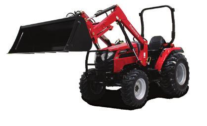 drive-over mower deck, snow removal equipment and a backhoe that can be added at any time, you have a