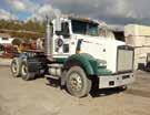 axle, 60,320# GVWR, air ride suspension, 2-stage engine brake, air slide 5th wheel, aluminum wheels, cruise control, air conditioning, and 11R24.5 tires. In good condition with fair tires.