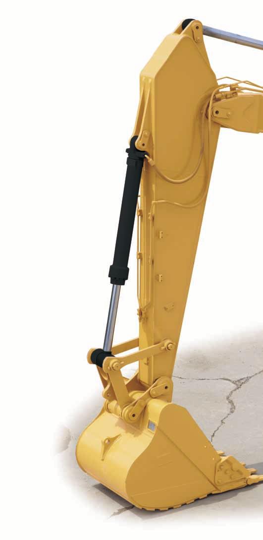 32D L Hydraulic Excavator The D Series incorporates innovations for improved performance and versatility.