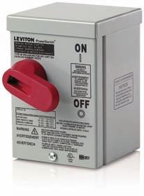 This also provides for lowering facility costs (when compared to installation of UL98 Disconnect Switches).