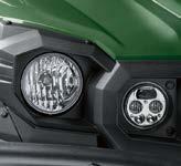 ELECTRICALLY SELECTABLE 4WD & REAR DIFFRENTIAL LOCK Changing terrain is no obstacle as the 2WD /
