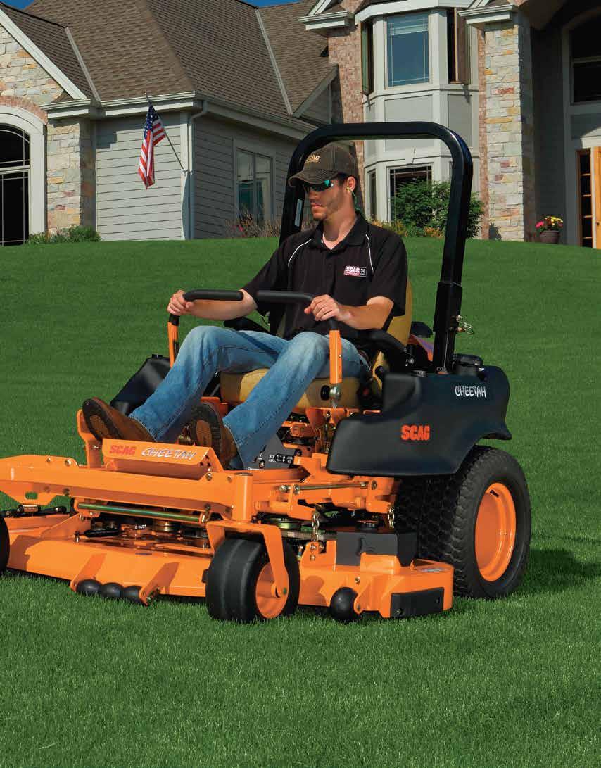 Built for Speed and Comfort Whether you re mowing one large property or several smaller ones in a