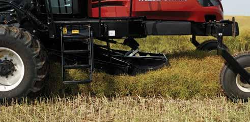 THE PERFECT WINDROW MacDon s patented Swath Compressor creates a smooth, even slope that gently compresses and forms loose bushy swaths into perfect windrows every time.
