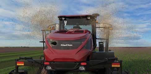 Next level harvesting performance M1 Series Windrowers continue MacDon s tradition of bringing harvesting innovation to the field.