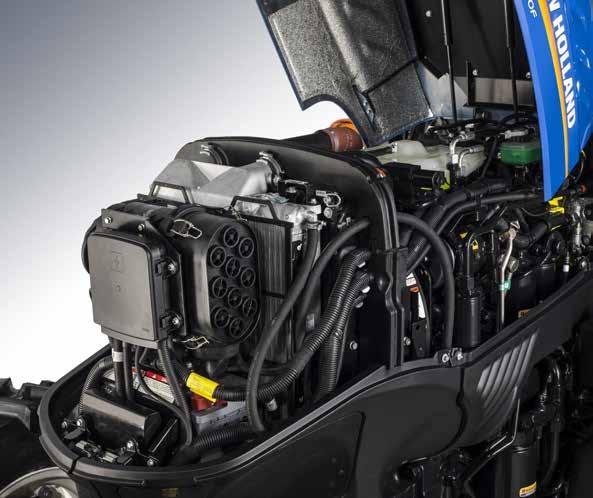 This common-rail fuel-injected engine provides higher engine power density and enhanced fuel efficiency and delivers constant max power from 1,900 rpm up to 2,300 rpm to ensure you have the best