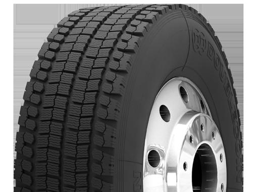 FUEL STEER/ DRIVE EFFICIENT RSD1 ULTRA PREMIUM DRIVE-POSITION OPTIMIZED FOR SEVERE WINTER CONDITIONS Offset tread blocks that deliver stability on any road surface Full depth siping delivers